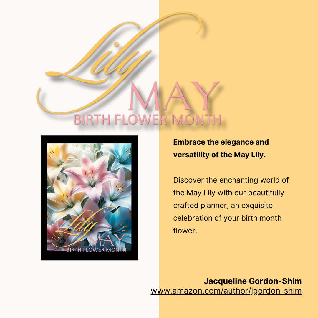 May Lily Birth Flower Planner